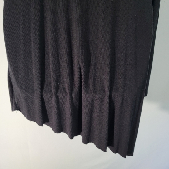 Free People Uptown Turtleneck Top Sz XS Black Long Sleeve Stretchy Whimsygoth - Picture 9 of 12